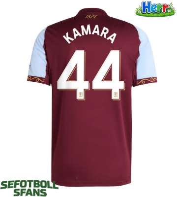 Aston Villa Boubacar Kamara #44 Hemmatröja 2025-26 Kortärmad